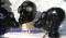 Latex Black Eyes Gasmaske
