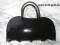 Black Rubber Tasche Bat-Wing